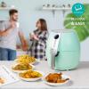 imageUltrean Air Fryer 42 Quart Electric Hot Airfryer Oven Oilless Cooker for Quick Easy Meals Nonstick Frying Pot UL Certified1500w BlueBlue