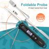 imageUltrean Digital Meat Thermometer for CookingUltraFast Instant Read Food Thermometer with BacklightFoldable ProbeWaterproof Kitchen Thermometer for BBQGrillFryOvenCandy Making