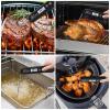 imageUltrean Digital Meat Thermometer for CookingUltraFast Instant Read Food Thermometer with BacklightFoldable ProbeWaterproof Kitchen Thermometer for BBQGrillFryOvenCandy Making