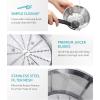 imageUltrean Juicer Machine 800w Juicer with Big Mouth 3 Feed Chute Dual Speeds Centrifugal Juice Maker for Fruits and Veggies Easy to Clean and BPA Free