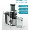 imageUltrean Juicer Machine 800w Juicer with Big Mouth 3 Feed Chute Dual Speeds Centrifugal Juice Maker for Fruits and Veggies Easy to Clean and BPA Free