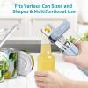 imageUltrean Manual Can Opener Bottle Opener Heavy Duty Stainless Steel Smooth Edge Manual Hand Held Can Opener With Soft Touch Handle Rust Proof Oversized Handheld Easy Turn Knob BlackBlue