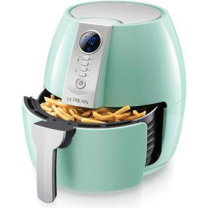imageUltrean Air Fryer 42 Quart Electric Hot Airfryer Oven Oilless Cooker for Quick Easy Meals Nonstick Frying Pot UL Certified1500w BlackBlue