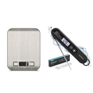 imageUltrean Food Scale ampamp Meat Thermometer