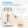 imageUltrean 2 Slice Toaster ampamp Rechargeable Electric Salt and Pepper Grinder Set