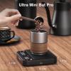 imageUltrean Mini Coffee Scale with Timer Rechargeable Espresso Scale 2kg01g Accurate Scale for Espresso and PourOver Coffee Portable Digital Kitchen Scale with 3 Brewing Modes