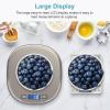 imageUltrean Rechargeable Food Scale ampamp Rechargeable Salt and Pepper Grinder Set