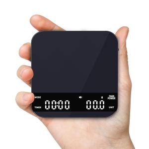 imageUltrean Mini Coffee Scale with Timer Rechargeable Espresso Scale 2kg01g Accurate Scale for Espresso and PourOver Coffee Portable Digital Kitchen Scale with 3 Brewing Modes