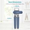 imageUltrean Manual Can Opener Bottle Opener Heavy Duty Stainless Steel Smooth Edge Manual Hand Held Can Opener With Soft Touch Handle Rust Proof Oversized Handheld Easy Turn Knob GrayNavy Blue